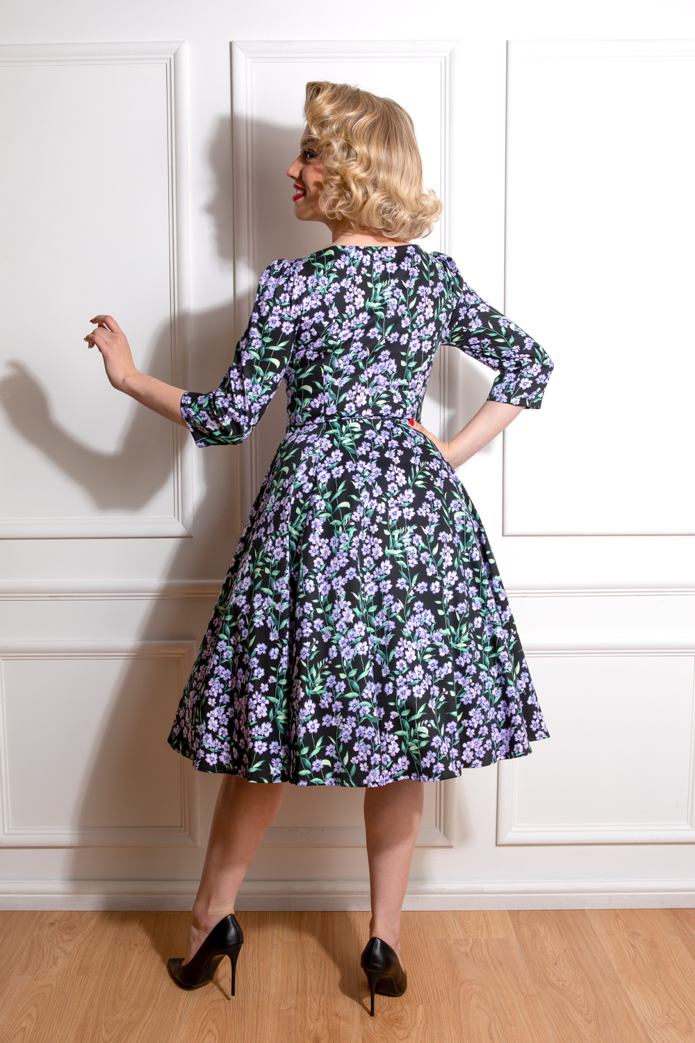Aoife Floral Swing Dress